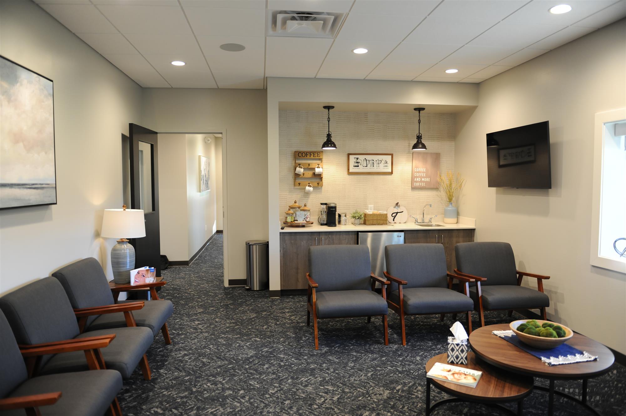 Tanty Family Dental Office Patient Lounge