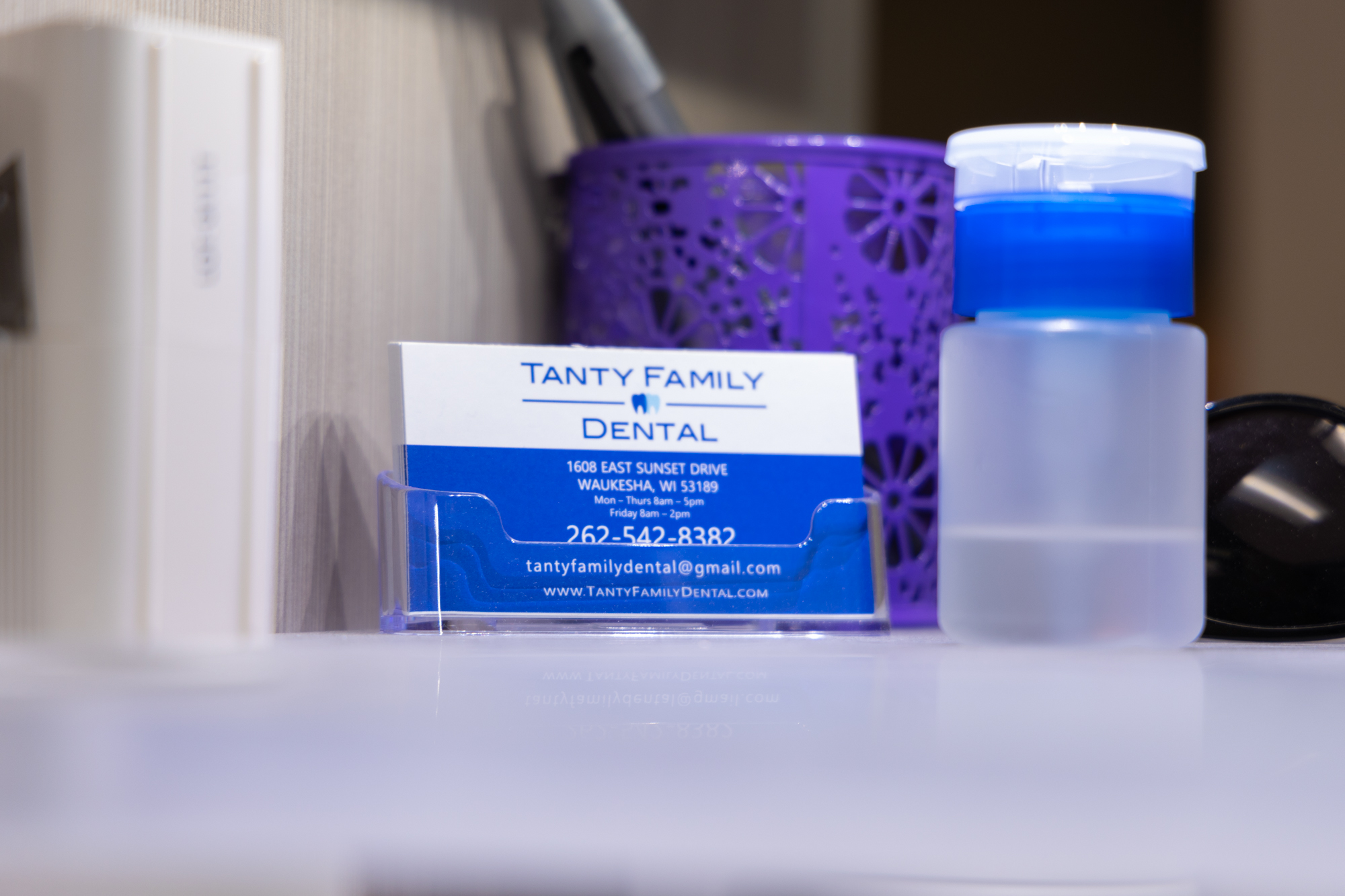 Tanty Family Dental Contact Cards