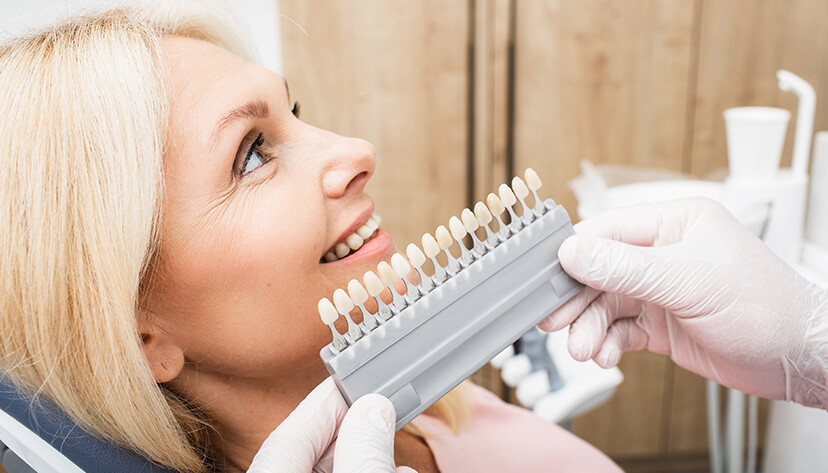 Patient choosing dental veneers in Waukesha